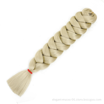 Wholesale Premium Fiber Private Label eXpression Hair Extensions Ombre Expression Jumbo Braids Bulk Yaki Synthetic Braiding hair